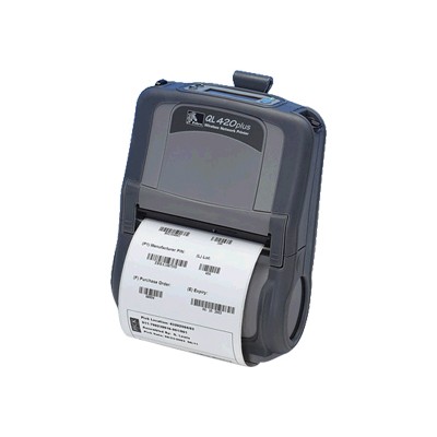 QL 420 Plus - Label printer - B W - direct thermal - Roll (4.1 in) - 203 dpi - up to 180 inch min - Serial 802.11b... by Zebra Tech