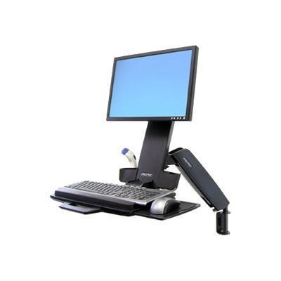 StyleView HD Combo - Mounting kit ( wall bracket support arm mount wrist rest ) for LCD display / keyboard / mouse / bar code scanner - plastic aluminum st