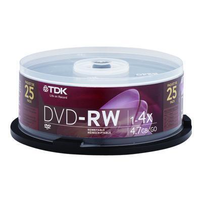 DVD-RW x 25 - 4.7 GB - storage media