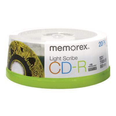 Memorex - CD-R x 20 - 700 MB by Imation