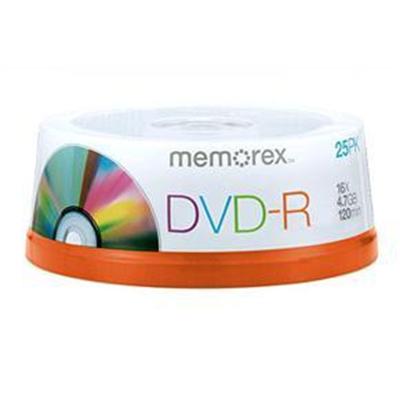 DVD-R 4.7GB 16x - 25-Pack