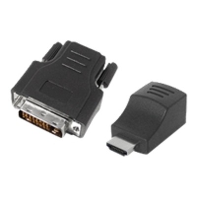SIIG CE D20012 S1 DVI to HDMI over CAT5e Mini Extender Video audio extender HDMI up to 130 ft
