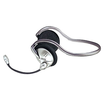 PC Gaming Stereo Backphone Headset with Microphone by jWIN Electronics
