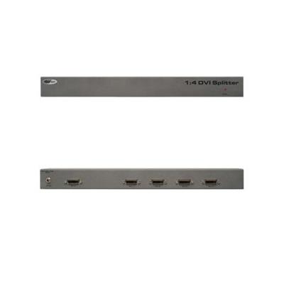 Gefen EXT-DVI-144N 1:4 DVI Distribution Amplifier - Video splitter - 4 x DVI - rack-mountable