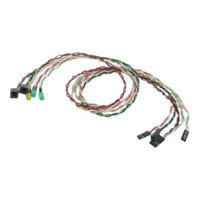 StarTech.com BEZELWRKIT Replacement Power Reset LED Wire Kit for ATX Case Front Bezel Power switch LED assembly