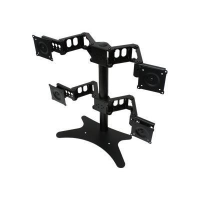 Doublesight DS-424STA t DS-424STA - Stand for 4 LCD displays Tilt & Swivel - screen size: up to 24