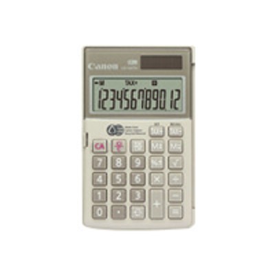 Canon 1075B004AA LS 154TG Pocket calculator 12 digits solar panel battery