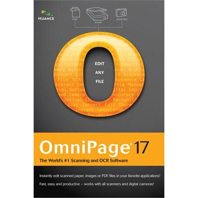 OmniPage - ( v. 17 ) - complete package - 1 user - CD - Win - English - United States