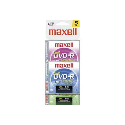 Camcorder Color - DVD-R (8cm) x 5 - 1.4 GB - storage media