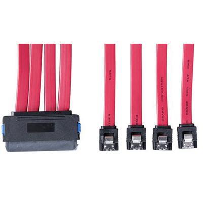 0.5 Meter Internal SAS Cable SFF-8484 to 4 x 7 Pin SATA