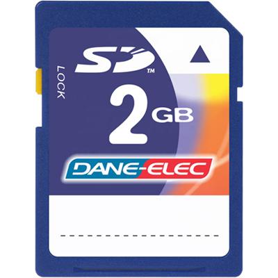 Flash memory card - 2 GB - SD