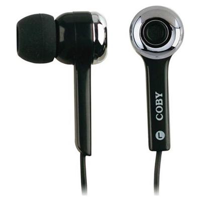 Isolation Stereo Earphones - Black