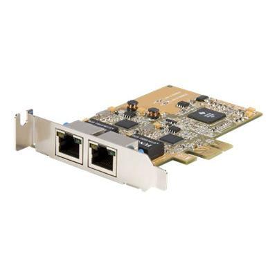 Dual Port Gigabit Network Server Adapter NIC Card 2 Port - network adapter - 2 ports