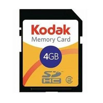 Kodak flash memory card - 4 GB - SDHC