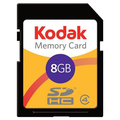 Kodak flash memory card - 8 GB - SDHC