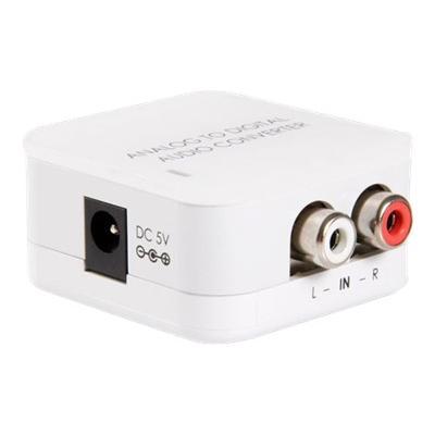 StarTech.com AA2SPDIF Stereo RCA to SPDIF Digital Coaxial and Toslink Optical Audio Converter