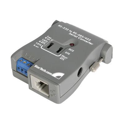 StarTech.com IC485S RS 232 to RS485 422 Serial Converter Transceiver RS 232 RS 422 RS 485 serial RS 232 serial RS 422 serial RS 485 RJ 11 terminal