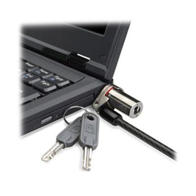 Kensington K64590US MicroSaver DS Keyed Ultra Thin Notebook Lock System portable security kit gray 5 ft