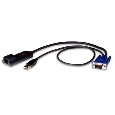 Virtual Media and Smartcard server interface module - video/USB extender