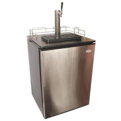 Haier BrewMaster Single Tap Beer Dispenser in Stainless Steel HBF05EBSS