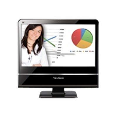 VPC100 Intel Atom N270 1.6GHz All-In-One Desktop - 1GB RAM 160GB HDD 18.5 TFT Gigabit Ethernet 802.11b g Webcam by ViewSonic