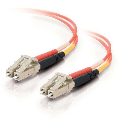 LC/LC Plenum-Rated Duplex 62.5/125 Multimode Fiber Patch Cable - patch cable - 10 ft