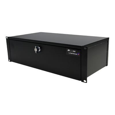 3U 9in Deep RackMount Locking Storage Drawer - rack storage drawer - 3U