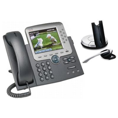 Cisco Unified IP Phone 7945G and Jabra GN Headset