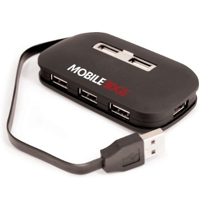 Mobile Edge Meah07 Slim Line 7-port Usb 2.0 Hub - Desktop