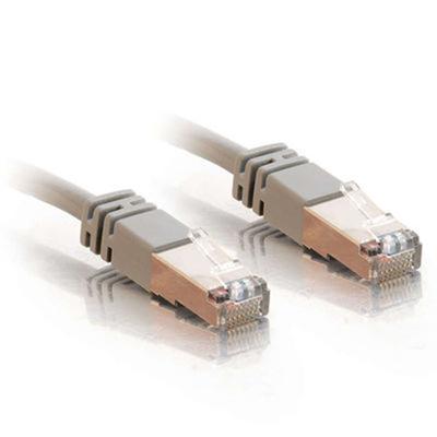 Cables To Go 28712 Cat5e Molded Shielded STP Network Patch Cable Patch cable RJ 45 M to RJ 45 M 150 ft STP CAT 5e molded stranded gray