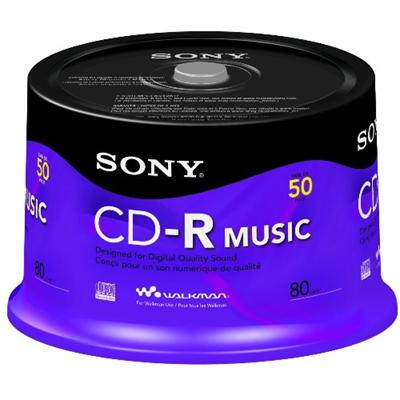 CDR Music CRM80RS - CD-R x 50 - storage media