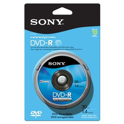 DMR 30RS1H - DVD-R (8cm) x 10 - 1.4 GB - storage media
