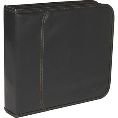 128 CAPACITY CD WALLET - BLACK KOSKIN