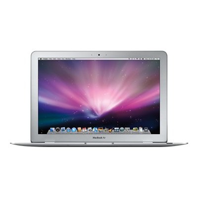 MacBook Air - Core 2 Duo 1.86 GHz - RAM 2 GB - HDD 120 GB - GF 9400M shared video memory (UMA) - WLAN : 802.11 a/b/g/n (draft) Bluetooth 2.1 EDR - MacOS X 10.5