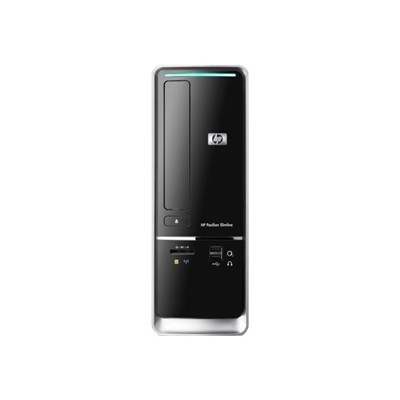 Pavilion Slimline s5160f Intel Core 2 Quad Q8200 233GHz Desktop 6GB RAM 750GB HDD Blu ray SuperMulti DVD Gigabit Ethernet 80211bgn NVIDIA GeForce G