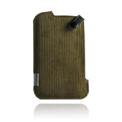 underGROUND Felt Pouch for iPod touch G2 - Olive Green Corduroy