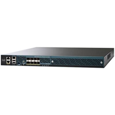 Cisco AIR CT5508 50 K9 5508 Wireless Controller Network management device 8 ports 50 MAPs managed access points GigE 1U