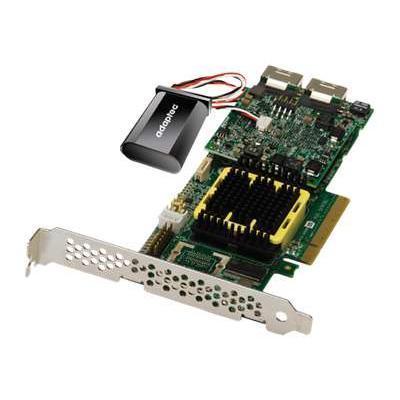 RAID 5405Z - Storage controller (RAID) - 4 Channel - SATA-300 / SAS low profile - 300 MBps - RAID 0 1 5 6 10 50 JBOD 1E 5EE 60 - PCI Express x8