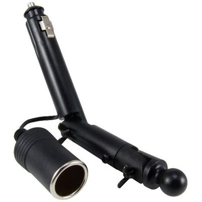 Lighter Socket Mount with Additional Power Dongle for Garmin Nuvi