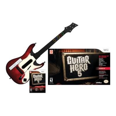 Guitar Hero 5 Guitar Bundle - Complete package - 1 user - Wii