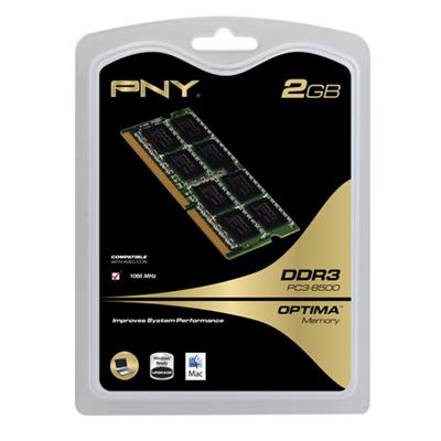 2GB PC3-8500 1066MHz DDR3 SDRAM SODIMM 240-pin Memory Module