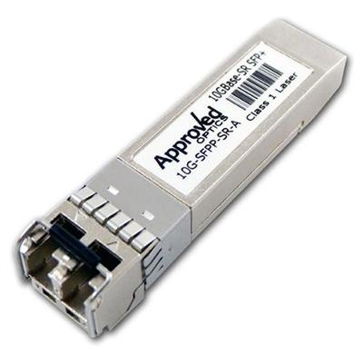 Brocade 10G SFPP SR SFP transceiver module 10 Gigabit Ethernet 10GBase SR LC multi mode up to 984 ft 850 nm for BigIron RX 16 RX 4 RX 8 ICX 6430