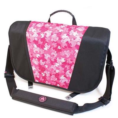 Mobile Edge ME SUMO33MBX Sumo Messenger Bag Notebook carrying case 17.1 black pink