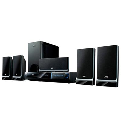 High-Power 5.1 Channel DVD Digital Theater System featuring HDMI Output with 1080p Up-Conversion