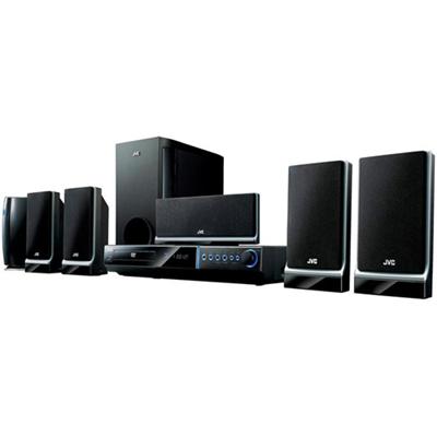 High-Power 5.1 Channel DVD Digital Theater System featuring HDMI Output with 1080p Up-Conversion  Connection for iPod  and Rear Wireless Speakers