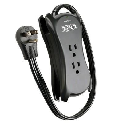 TrippLite TRAVELER3USB Notebook Surge Protector USB Charger 3 Outlet 1050 Joule Surge protector 15 A AC 120 V output connectors 1