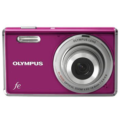 FE-4000 12 Megapixel Digital Camera - Magenta