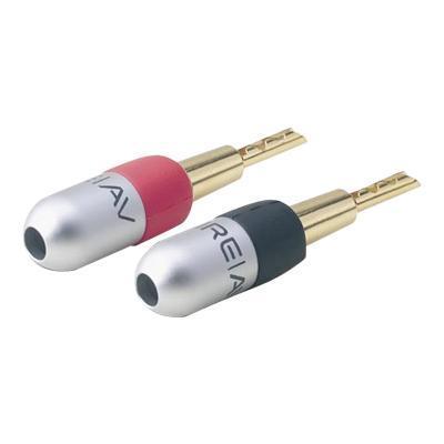 Pure AV Do-It-Yourself Gold Banana Plugs - Speaker connector - banana (M)