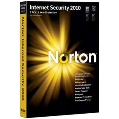 Norton Internet Security 2010 - Complete package - 3 PC in one household - Win - English