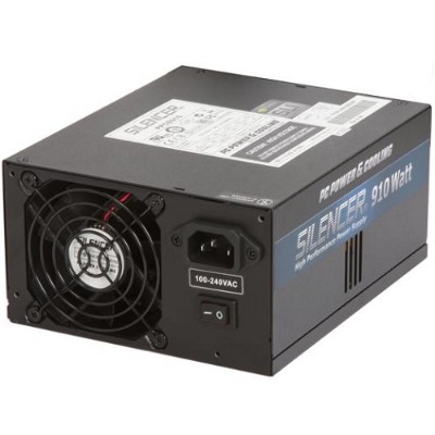 Silencer 910 910W NVIDIA SLI Certified 80+ Silver Certified Active PFC Power Supply